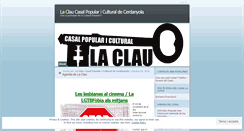 Desktop Screenshot of laclaucerdanyola.wordpress.com