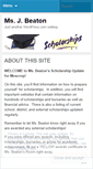 Mobile Screenshot of msjbeaton.wordpress.com