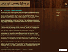 Tablet Screenshot of cookiedelivered.wordpress.com