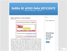 Tablet Screenshot of barradedeficiente.wordpress.com