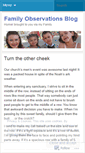Mobile Screenshot of familyobservations.wordpress.com