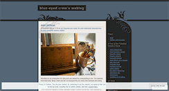 Desktop Screenshot of blueeyedcrow.wordpress.com