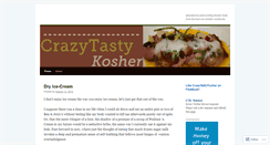 Desktop Screenshot of crazytastykosher.wordpress.com