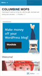 Mobile Screenshot of columbinemops.wordpress.com