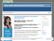 Tablet Screenshot of kursussaja.wordpress.com
