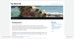 Desktop Screenshot of flydillonfly.wordpress.com