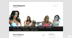 Desktop Screenshot of adultmagazine.wordpress.com