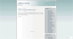 Desktop Screenshot of cullimores.wordpress.com