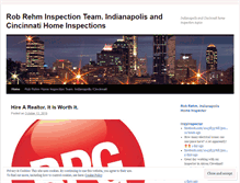 Tablet Screenshot of indianapolishomeinspector.wordpress.com