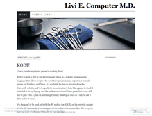 Tablet Screenshot of misspcdoctor.wordpress.com