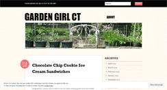 Desktop Screenshot of gardengirlct.wordpress.com