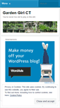Mobile Screenshot of gardengirlct.wordpress.com