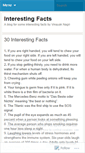 Mobile Screenshot of interestingfactsbyvinayak.wordpress.com