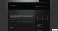 Desktop Screenshot of aldwinpost.wordpress.com