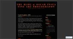 Desktop Screenshot of oscarinsua.wordpress.com