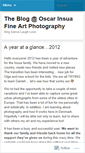 Mobile Screenshot of oscarinsua.wordpress.com