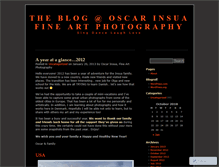 Tablet Screenshot of oscarinsua.wordpress.com