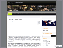 Tablet Screenshot of 10000agritos.wordpress.com