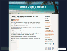 Tablet Screenshot of islandguidebarbados.wordpress.com