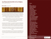 Tablet Screenshot of lospasosdejesucristo.wordpress.com