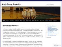 Tablet Screenshot of ndpride.wordpress.com