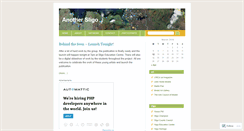 Desktop Screenshot of anothersligo.wordpress.com