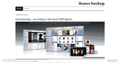 Desktop Screenshot of itunesbackup.wordpress.com