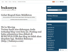 Tablet Screenshot of bukunya.wordpress.com