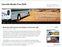 Tablet Screenshot of freedomcaravan.wordpress.com