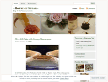 Tablet Screenshot of houseofsugar.wordpress.com