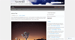Desktop Screenshot of bhpnomad.wordpress.com