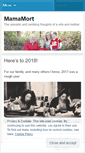 Mobile Screenshot of mamamort.wordpress.com