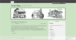 Desktop Screenshot of frogsparrow.wordpress.com