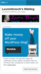 Mobile Screenshot of laurenbresch.wordpress.com
