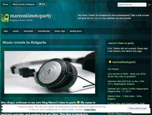 Tablet Screenshot of musicinbulgaria.wordpress.com