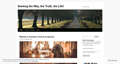 Desktop Screenshot of nsearch4truth.wordpress.com