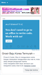 Mobile Screenshot of grosirbajukoreatermurah.wordpress.com