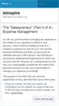 Mobile Screenshot of ieinspire.wordpress.com