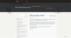 Desktop Screenshot of davidaank.wordpress.com
