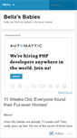 Mobile Screenshot of bellaandherbabies.wordpress.com