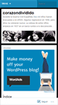 Mobile Screenshot of corazondividido.wordpress.com