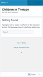 Mobile Screenshot of childrenintherapy.wordpress.com