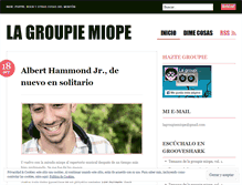 Tablet Screenshot of lagroupiemiope.wordpress.com