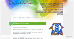 Desktop Screenshot of bodineguidance.wordpress.com