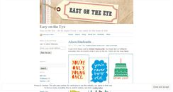 Desktop Screenshot of easyontheeye.wordpress.com