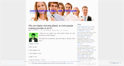 Desktop Screenshot of justaccountancyjobs.wordpress.com
