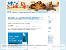 Tablet Screenshot of mvvistscheisse.wordpress.com