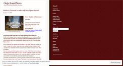 Desktop Screenshot of ouijaboard.wordpress.com