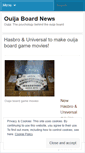 Mobile Screenshot of ouijaboard.wordpress.com