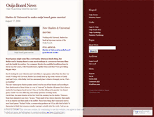Tablet Screenshot of ouijaboard.wordpress.com